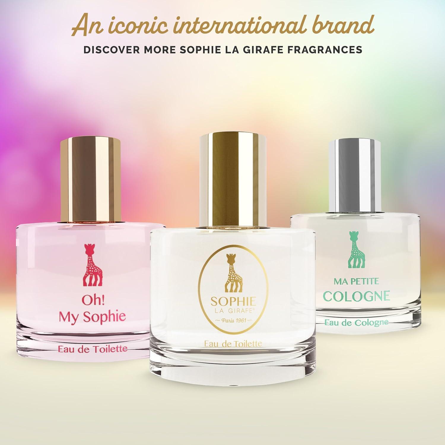 imageSophie la girafe Eau de Toilette Includes Sophie Teether Nostalgic Childhood Scent of Citrus ampamp Vanilla 50 ml or 17 fl ozEau de Toilette