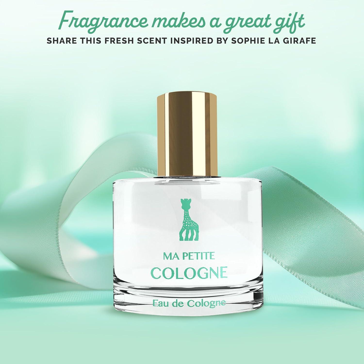 imageSophie la girafe Eau de Toilette Includes Sophie Teether Nostalgic Childhood Scent of Citrus ampamp Vanilla 50 ml or 17 fl ozMy Petite Cologne