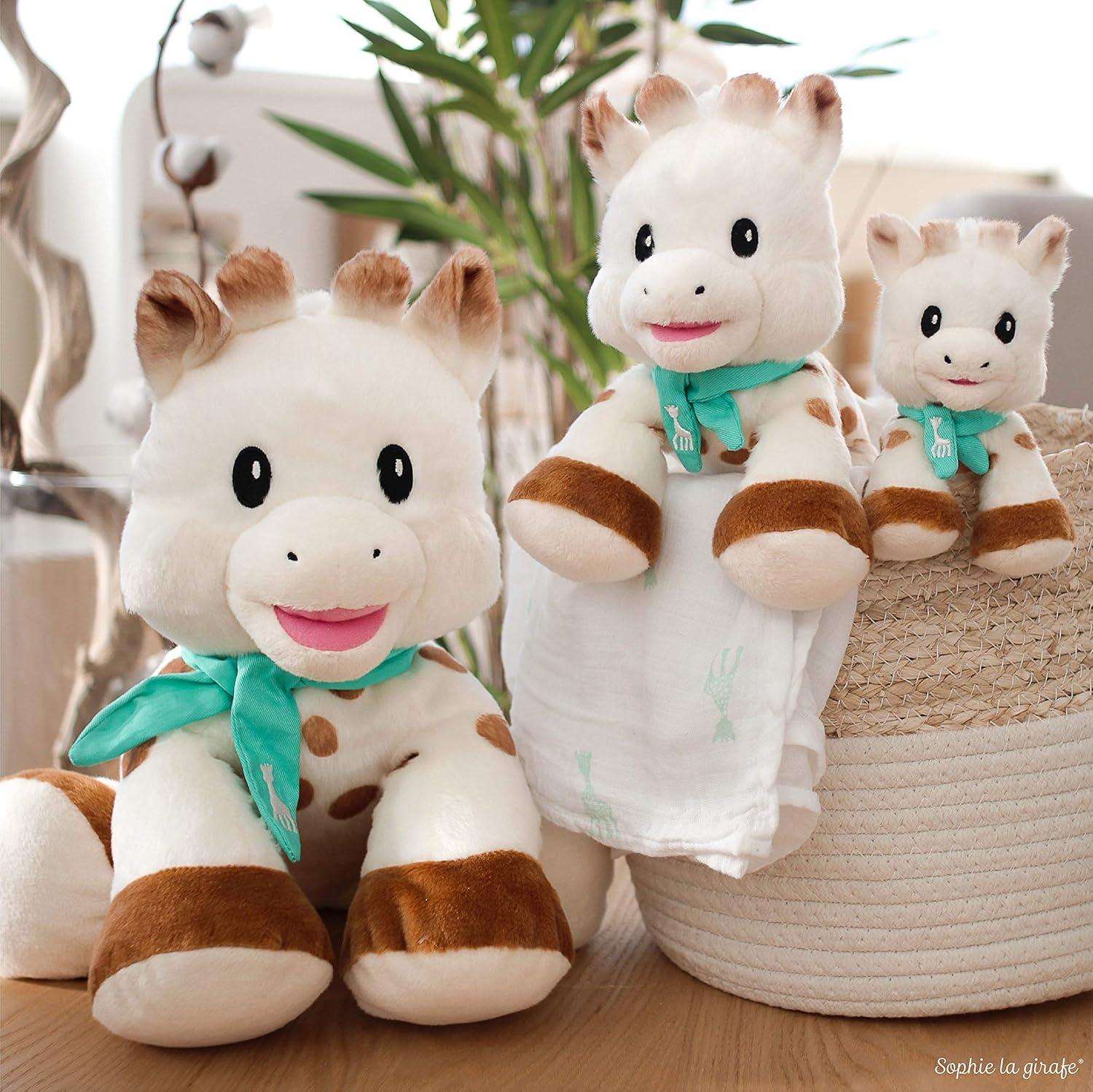 imageSophie la girafe Sweetie Baby Sophie Plush Ultra Soft Flexible ampamp Easy to Grasp Ideal for Travel Awaken The Senses