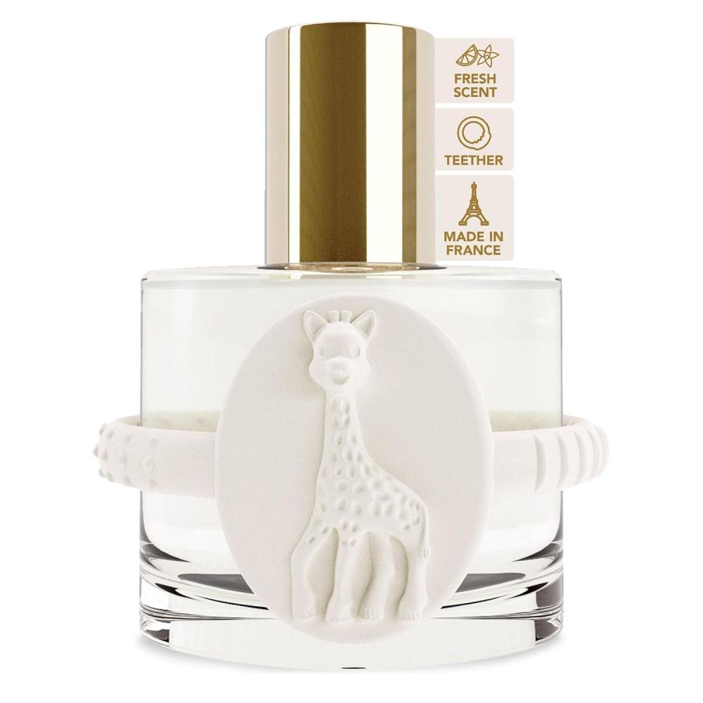 imageSophie la girafe Eau de Toilette Includes Sophie Teether Nostalgic Childhood Scent of Citrus ampamp Vanilla 50 ml or 17 fl ozEau de Toilette