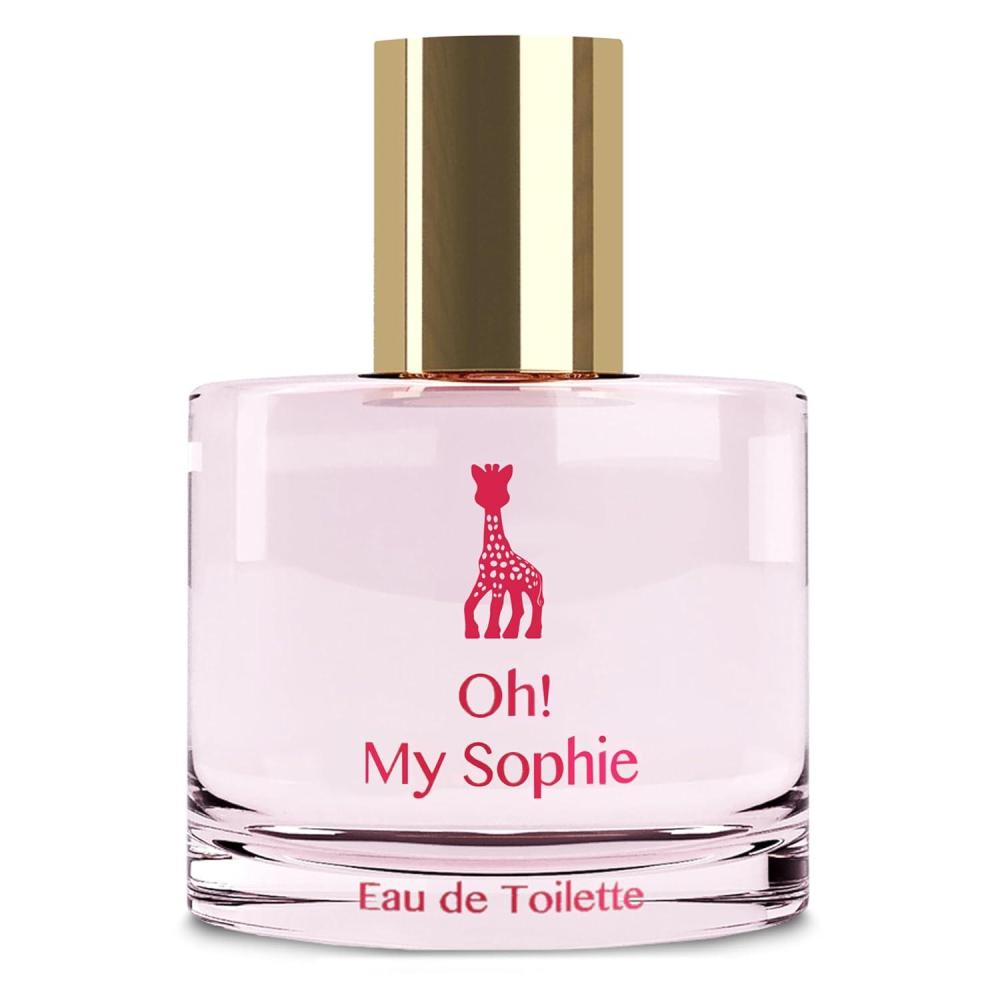 imageSophie la girafe Eau de Toilette Includes Sophie Teether Nostalgic Childhood Scent of Citrus ampamp Vanilla 50 ml or 17 fl ozOh My Sophie
