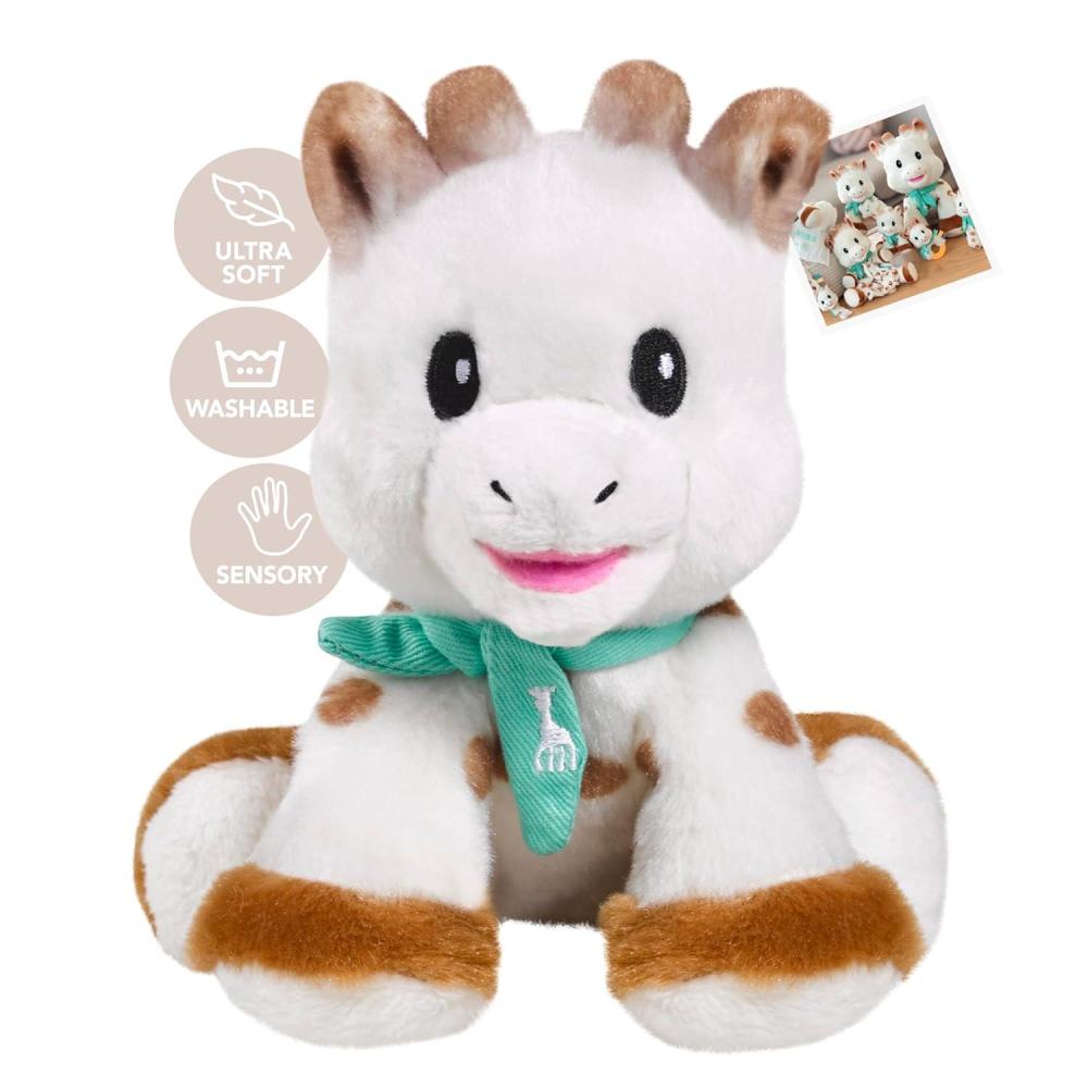 imageSophie la girafe Sweetie Baby Sophie Plush Ultra Soft Flexible ampamp Easy to Grasp Ideal for Travel Awaken The Senses