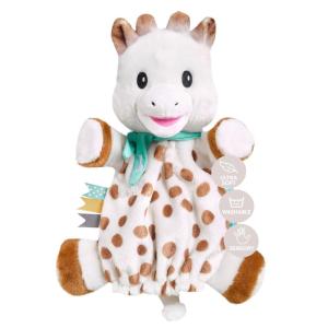 Sophie la girafe Sweetie Puppet Comforter | Ultra Soft & Fun | Comfort or Entertain Baby with Sophie Puppet | Awaken All 5 Senses