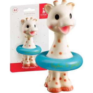 Sophie la girafe, Fresh Touch Bath Toy | Colors May Vary (Blue or Yellow) | Fun Toy That Floats & Sprays Water When Pressed