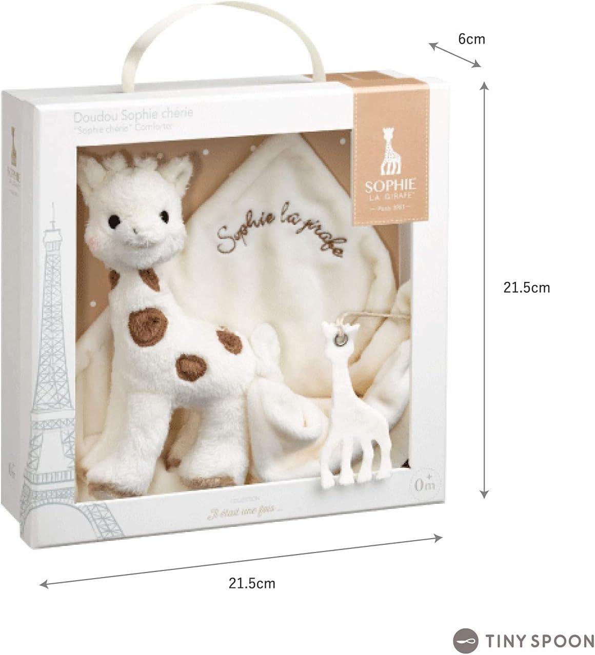 imageSophie la girafe Chrie Lovey Light ampamp Easy to Manipulate Cuddly for Baby Comfort ampamp Soothe