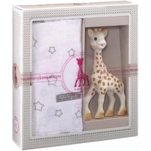 Sophie la Girafe Muslin Swaddle Blanket Set