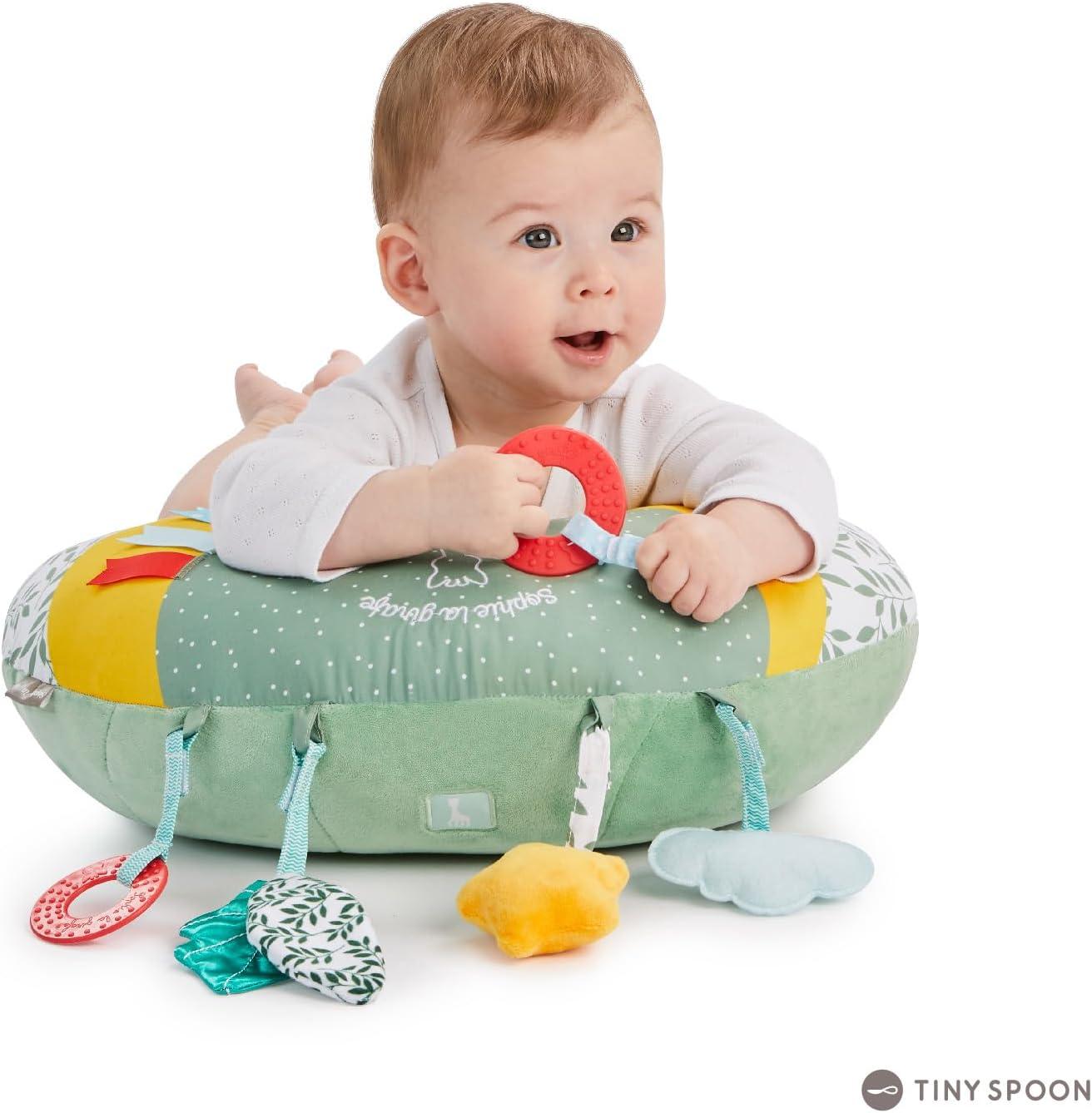 image:imageSophie la girafe Cosy Play Cushion Ergonomic Shape for Breastfeeding amp Baby Many Activities to Awaken All 5 Senses