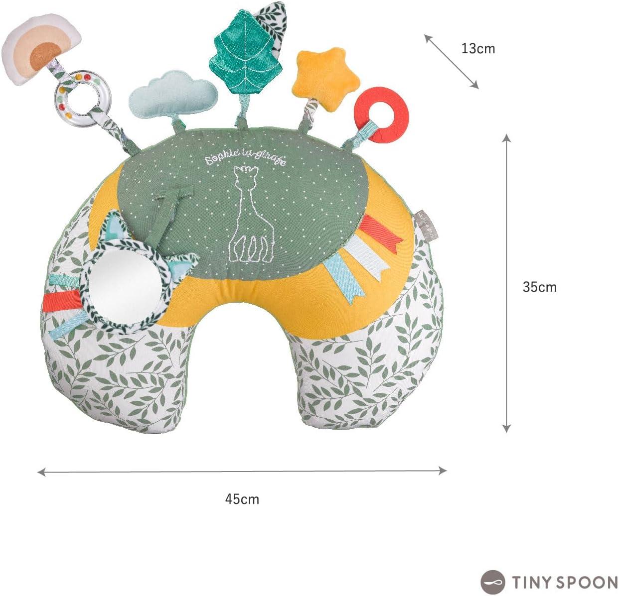image:imageSophie la girafe Cosy Play Cushion Ergonomic Shape for Breastfeeding amp Baby Many Activities to Awaken All 5 Senses