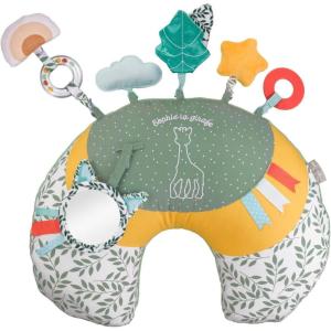 Sophie la girafe Cosy Play Cushion | Ergonomic Shape for Breastfeeding & Baby | Many Activities to Awaken All 5 Senses