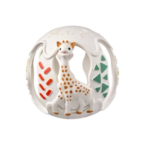image:imageSophie la girafe Sensory Teething Ball Natural Rubber Baby Teether Toy Easy to Grasp Design for Soothing Gums amp Sensory Development