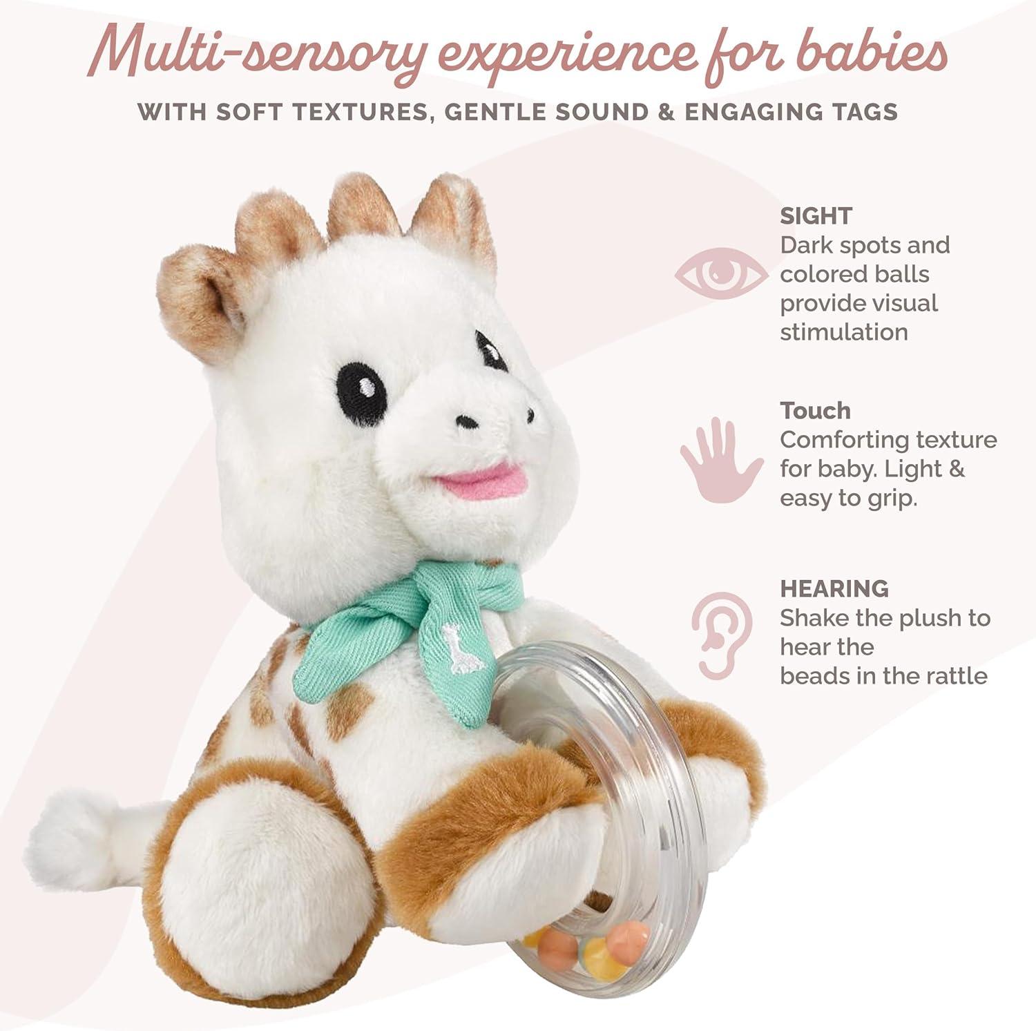 imageSophie la Girafe Peluche Billes 010342