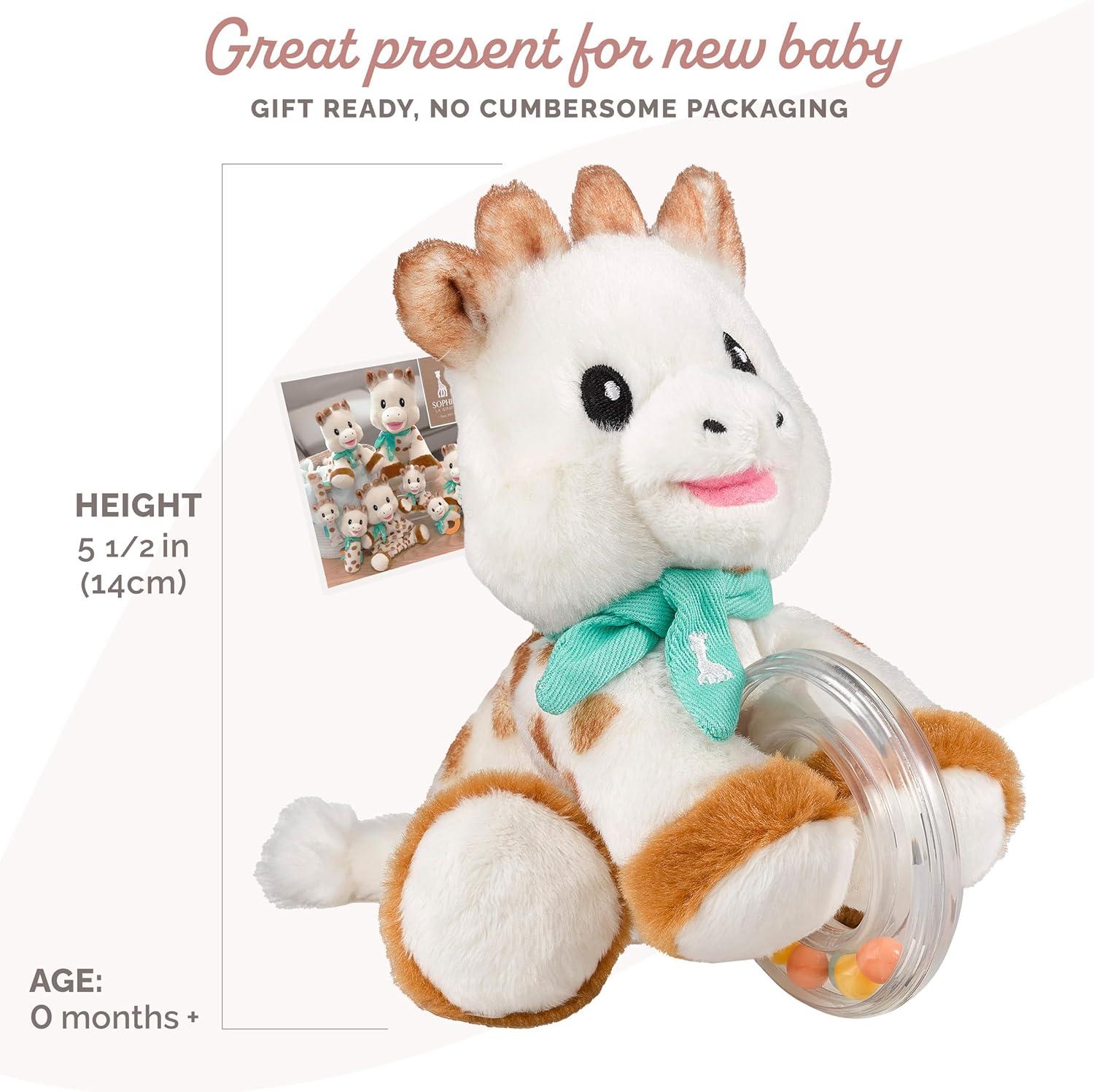 imageSophie la Girafe Peluche Billes 010342