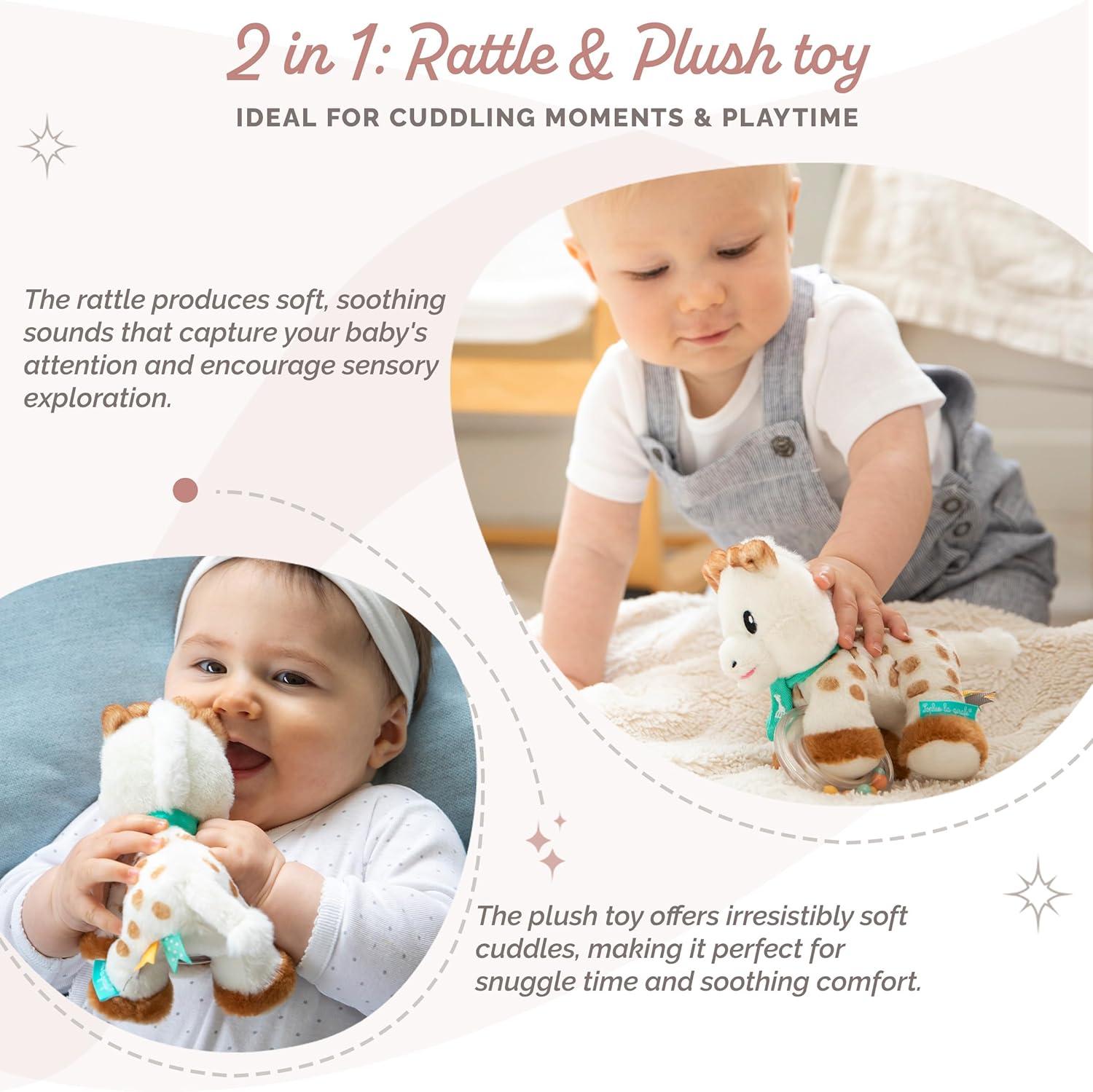 imageSophie la Girafe Peluche Billes 010342