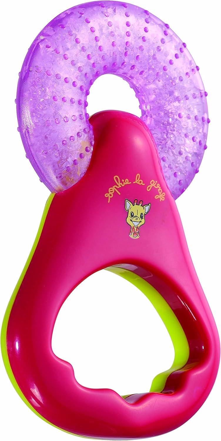 imageSophie la Girafe Silicone Fresh Touch Anneau de Dentition Fracheur avec Gel Rfrigrant Modle alatoire Blanc