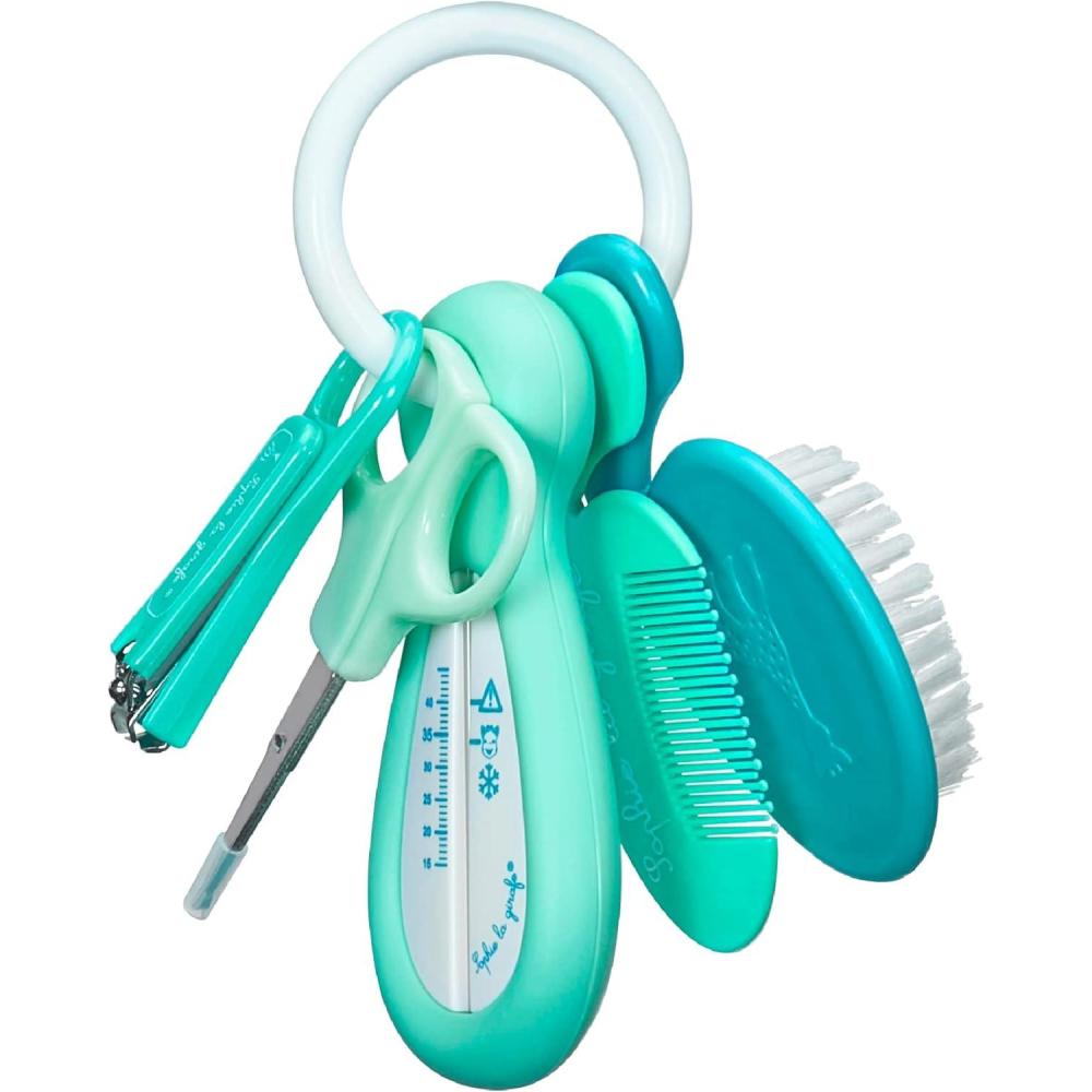 imageSophie la Girafe Kit de soin Toilette de bb bleu 523523