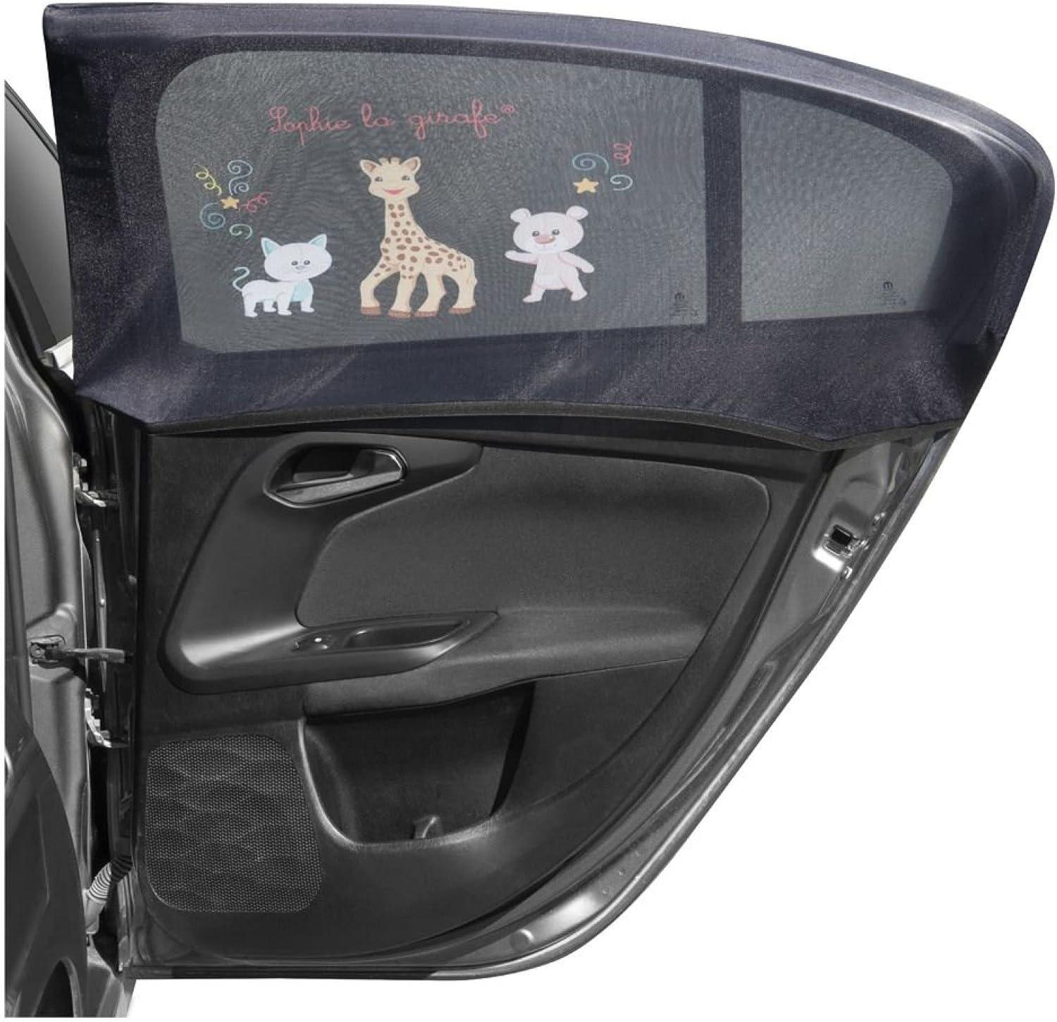 imageSophie la Girafe Set de 2 Pare Soleil quotChaussettequot Pour Protger Bb dans la Voiture du Soleil
