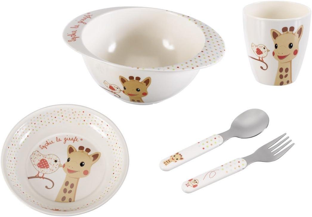 imageSophie la Girafe Fresh Touch Set Repas Mlamine Version Kiwi