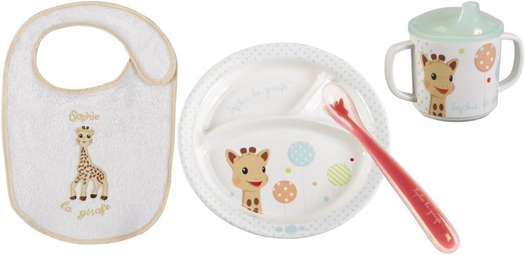 imageVulli Fresh Touch Sophie la Girafe Mon Premier Coffret Repas Version Ballons