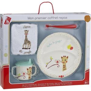 Sophie la Girafe – 460008 – Mon Premier Coffret Repas Sophie la Girafe – Version Kiwi