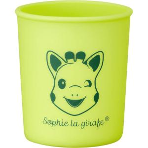 Sophie la Girafe – Verre silicone Pastel 010004(Bleu / Vert)