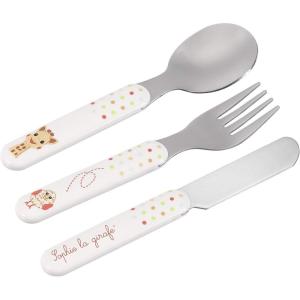 Vulli – Fresh Touch – Sophie la Girafe – Set de 3 Couverts