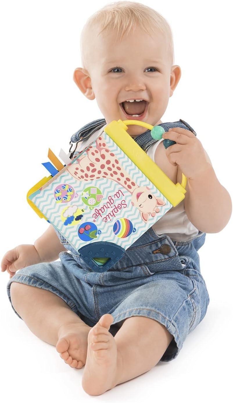 imageSOPHIE LA GIRAFE Plastique 1 Livre dEveil pour les bbs Multicolore Nombreuses Activits Dvelopper ses Sens lOuie le Toucher le Gout et lOdorat et la Vue Apprendre en sAmusant