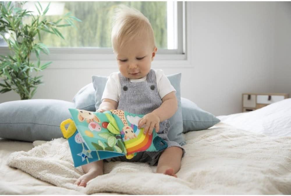 imageSOPHIE LA GIRAFE Plastique 1 Livre dEveil pour les bbs Multicolore Nombreuses Activits Dvelopper ses Sens lOuie le Toucher le Gout et lOdorat et la Vue Apprendre en sAmusant