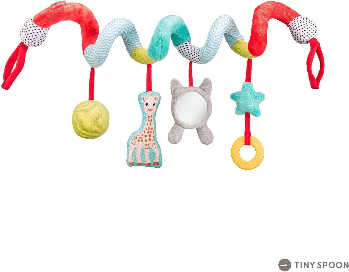 imageSophie la Girafe Boulier Spirale Jouet Poussette 230831 Multicolore 6 Units