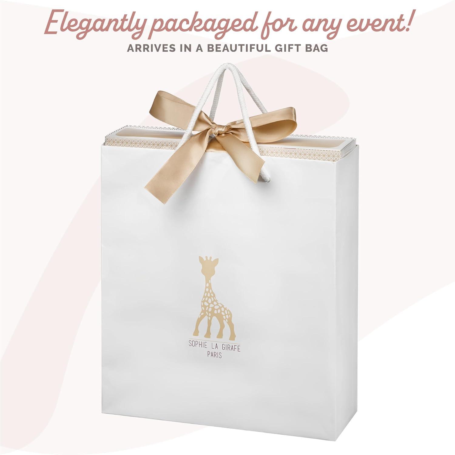 imageSophie la Girafe Coffret Cadeau Naissance Sophie la Girafe Hochet pouet Comprend 1 hochet en tissu jouet mordiller en caoutchouc 100 naturel Set dactivit pour enfantSophie la girafe Ensemble jouet de dentition et couverture pour bb