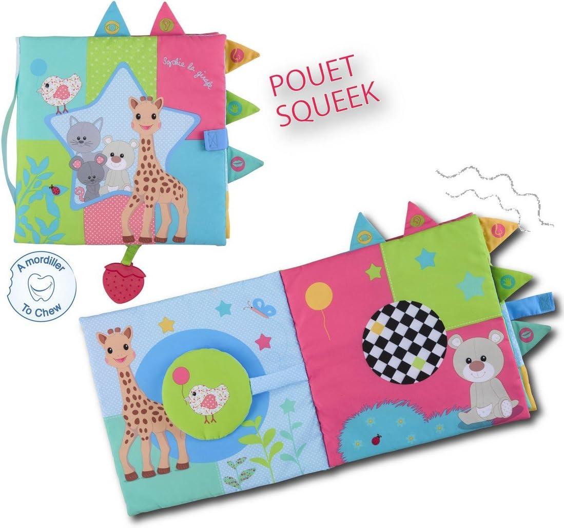 imageSophie la Girafe Fresh Touch Livre dveil Sensitive Book