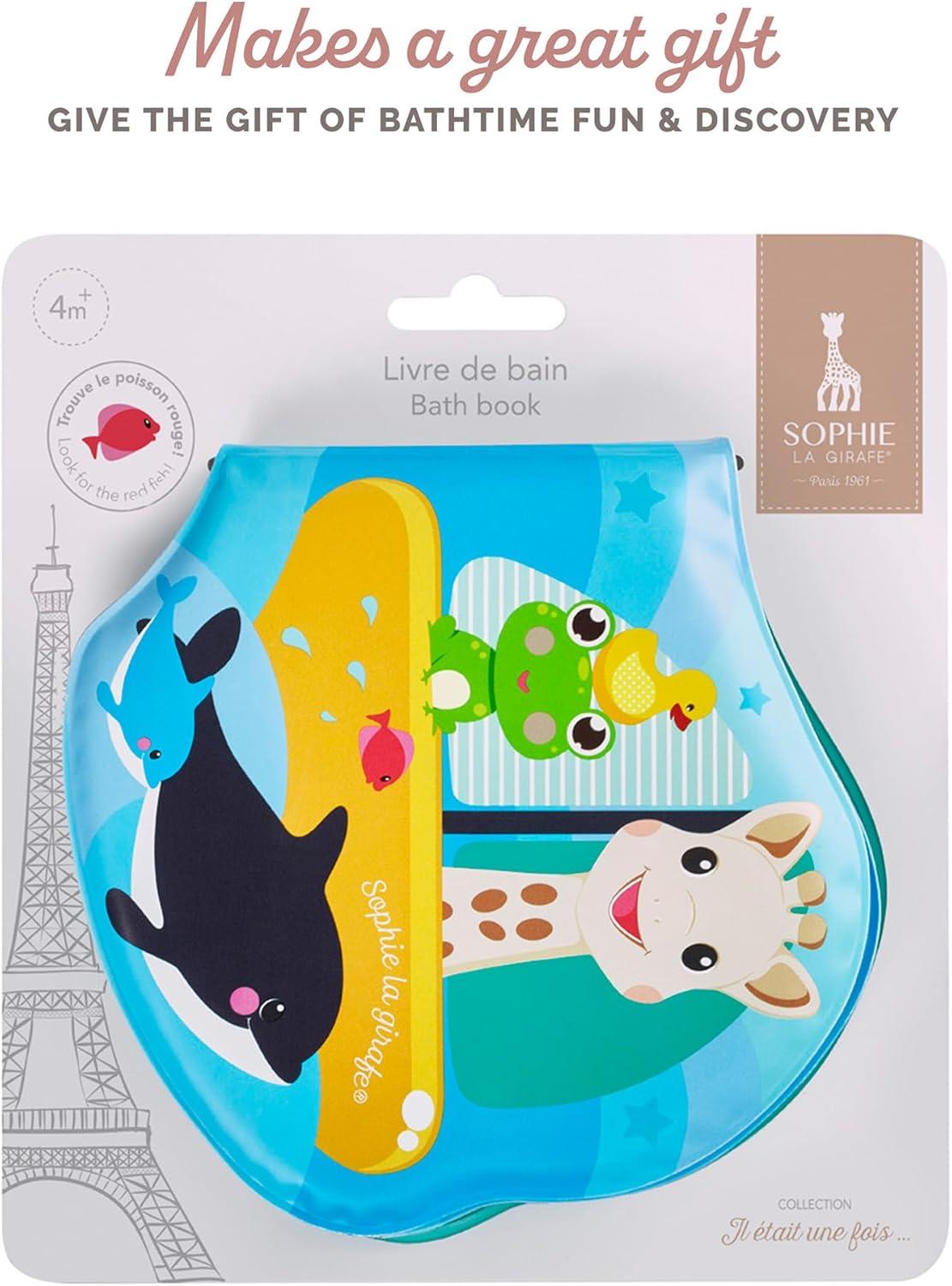 imageSophie la Girafe Sophie la Girafe Livre de Bain Sophie la Girafe Ludique et Color 8 Pages 3 Univers Aquatiques Diffrents Pour Enfants Partir de 4 MoisCollection Il tait une fois