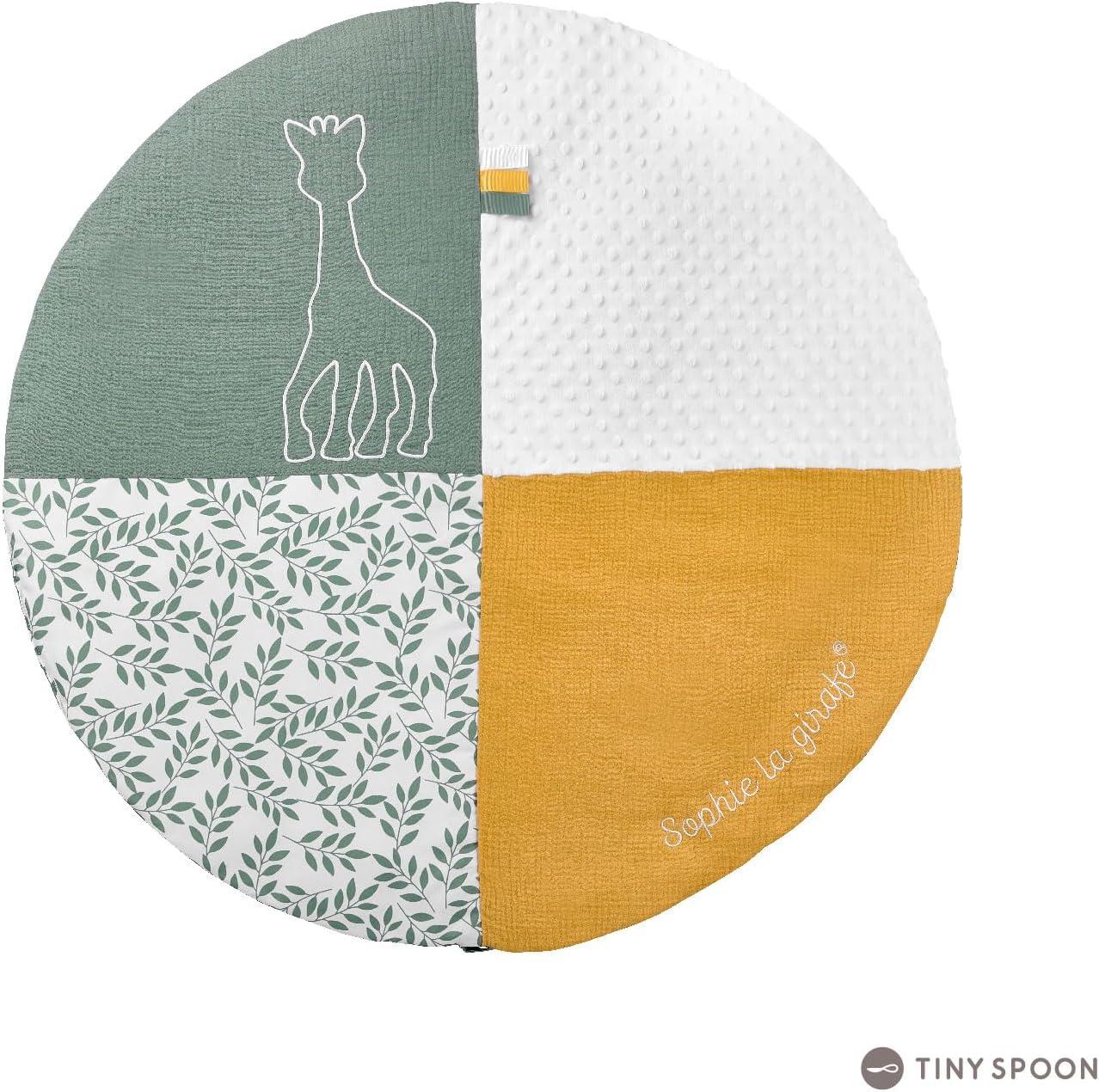 imageSophie la Girafe Tapis dEveil 2 en 1 Recto Verso Tapis de Jeux Tapis photo ge tape Set dactivit pour enfant Arches amovibles avec Activits Ludique Multicolore Taille uniqueTapis dEveil