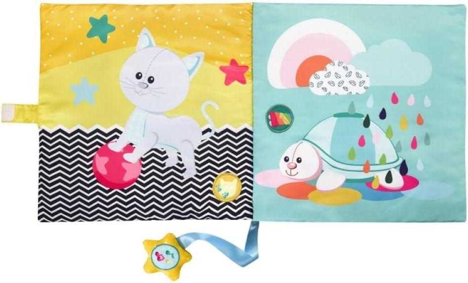 imageSophie la Girafe Touch ampamp Play Book Sophie la Girafe Livre dEveil Intractif pour Bb Facile Manipuler Maxi Format avec 8 Pages Couleurs Vives et Contrastes