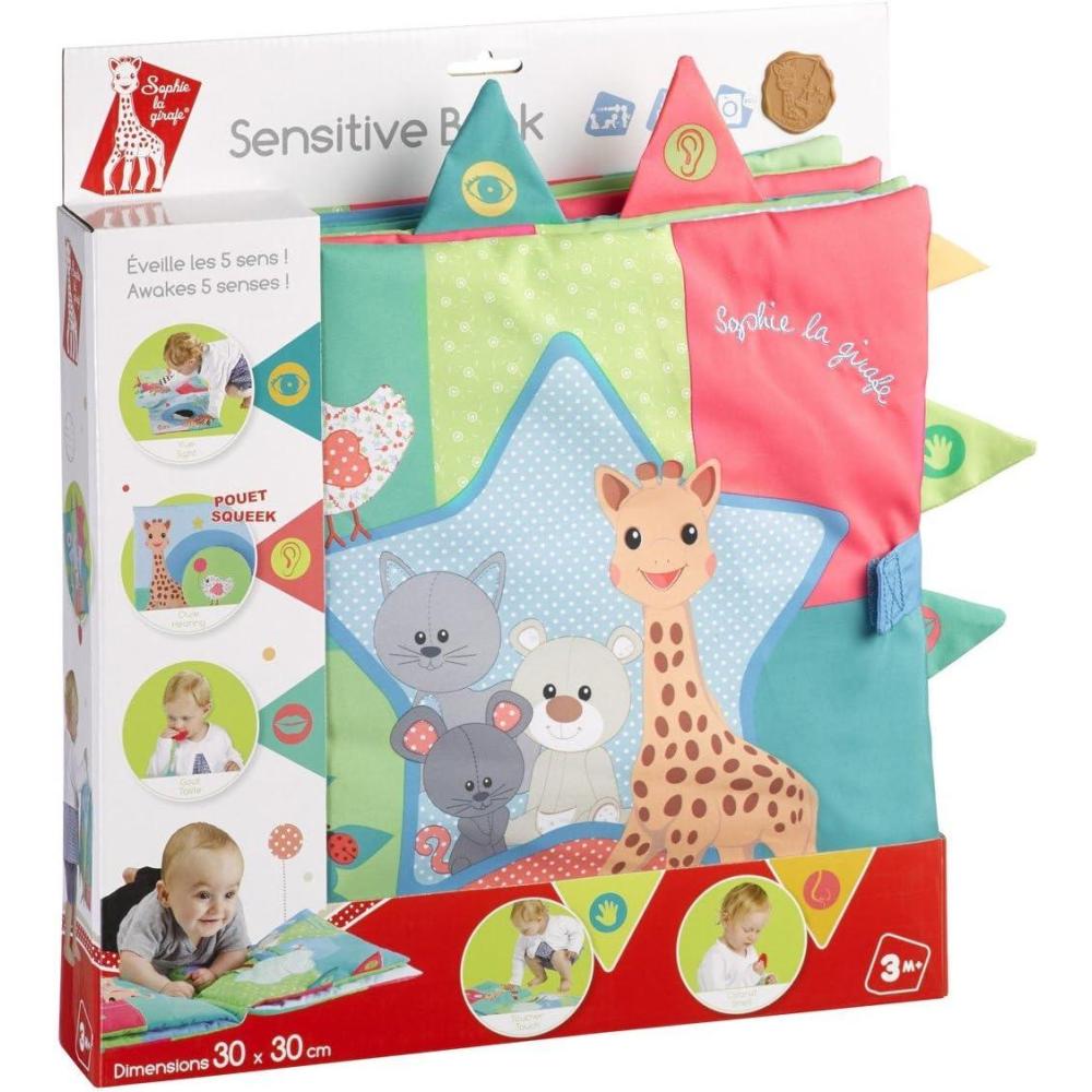 imageSophie la Girafe Fresh Touch Livre dveil Sensitive Book