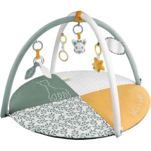 Sophie la Girafe – Tapis d&rsquo;Eveil 2 en 1 Recto Verso – Tapis de Jeux – Tapis photo âge étape – Set d&rsquo;activité pour enfant – Arches amovibles avec Activités Ludique, Multicolore, Taille unique(Tapis d&rsquo;Eveil)