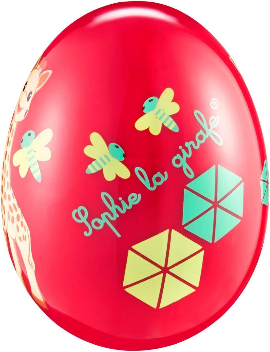 imageSophie la Girafe 2 Oeufs Maracas Jouet dEveil Stimuler le sens de loue et le toucher