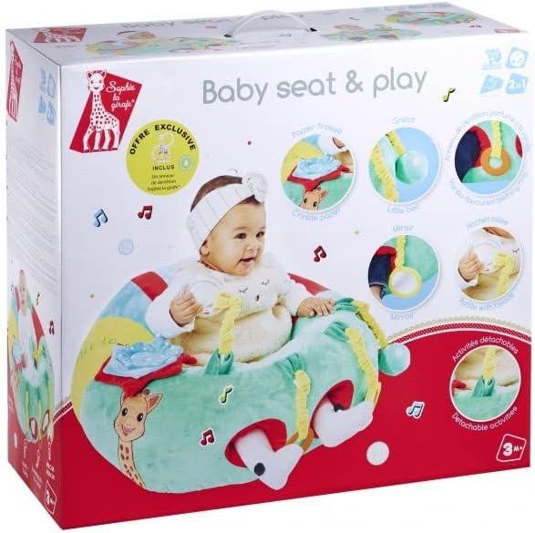 imageSophie la Girafe Baby Seat et Play fauteuil de Jeux Jouet pour enfant de nombreuses activits pour veiller 5 sens de bb tapis de jeuxUnique