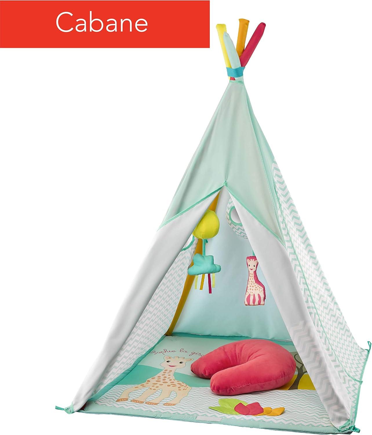 imageSophie la Girafe tipi bb avec tapis dveil volutif