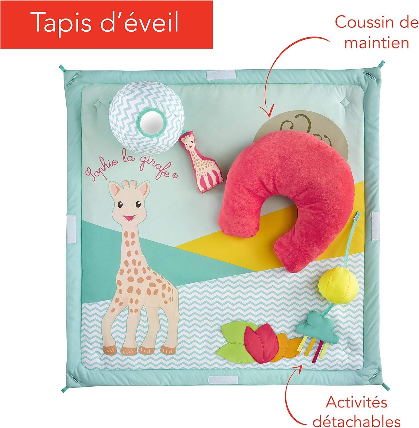 imageSophie la Girafe tipi bb avec tapis dveil volutif