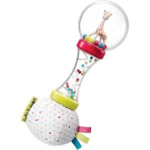 Sophie la Girafe – Hochet Soft Maracas Sophie la Girafe – Instrument de musique – Jouet d&rsquo;éveil adapté aux mains de bébé – Développe la motricité et l&rsquo;éveil de votre enfant, TU(TU)