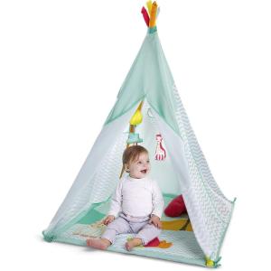 Sophie la Girafe – tipi bébé avec tapis d’éveil évolutif
