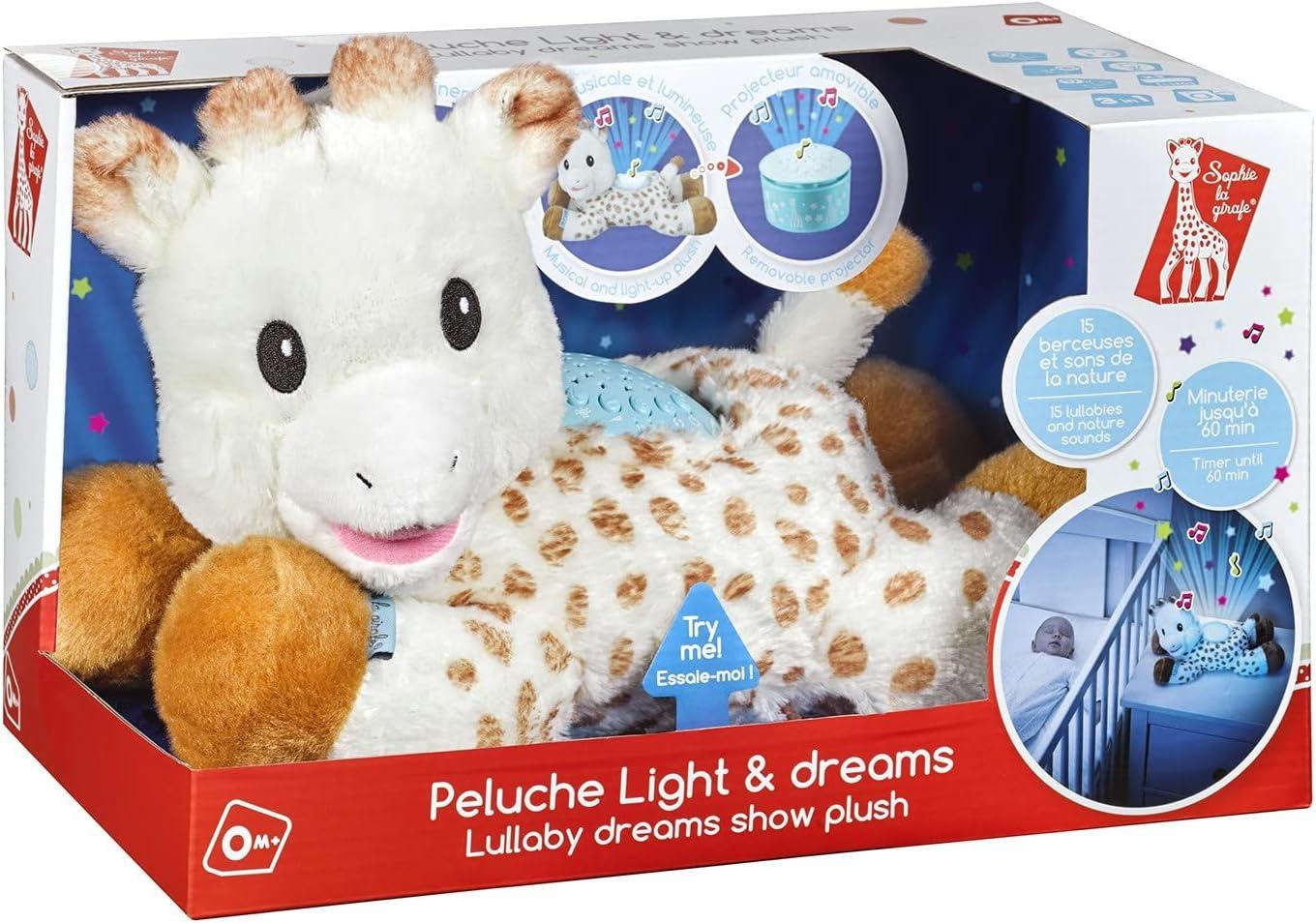 imageSophie la Girafe Peluche Light And Dreams Veilleuse Multicolore