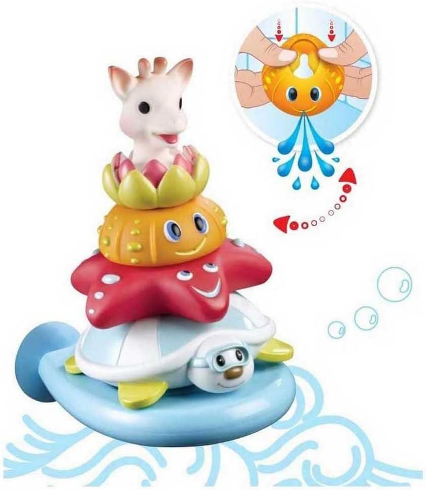 imageSophie la Girafe Fresh Touch Jouet de bain Splash and Surf Pyramide