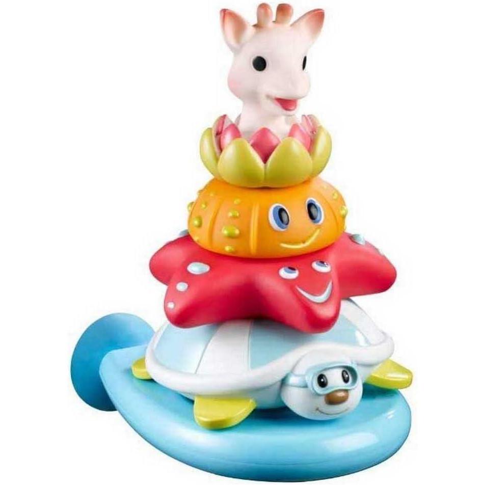 imageSophie la Girafe Fresh Touch Jouet de bain Splash and Surf Pyramide