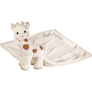 Sophie la Girafe – Doudou Sophie Chérie – Peluche pour enfant doux et legère – Cadeau de Naissance – Très Douce avec 2 côtés différents