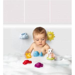 Sophie la Girafe – Le Monde Marin avec Sophie la Girafe – Jouet de Bain – Coffret de 7 Pièces – Jouet d&rsquo;Eveil(Multicolore)