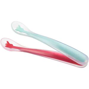 Sophie la Girafe – Lot de 2 Cuillères Douces Silicones